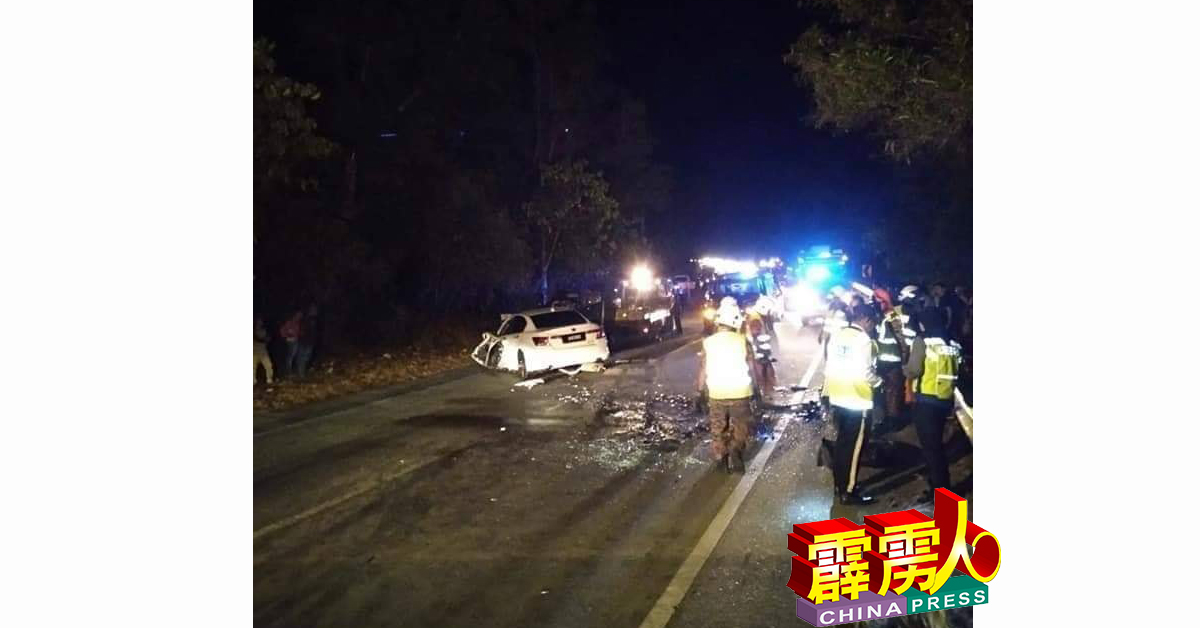 在江沙通往宜力的联邦公路第73公里处，即靠近拉温的路段，年初四凌晨发生夺3命车祸。