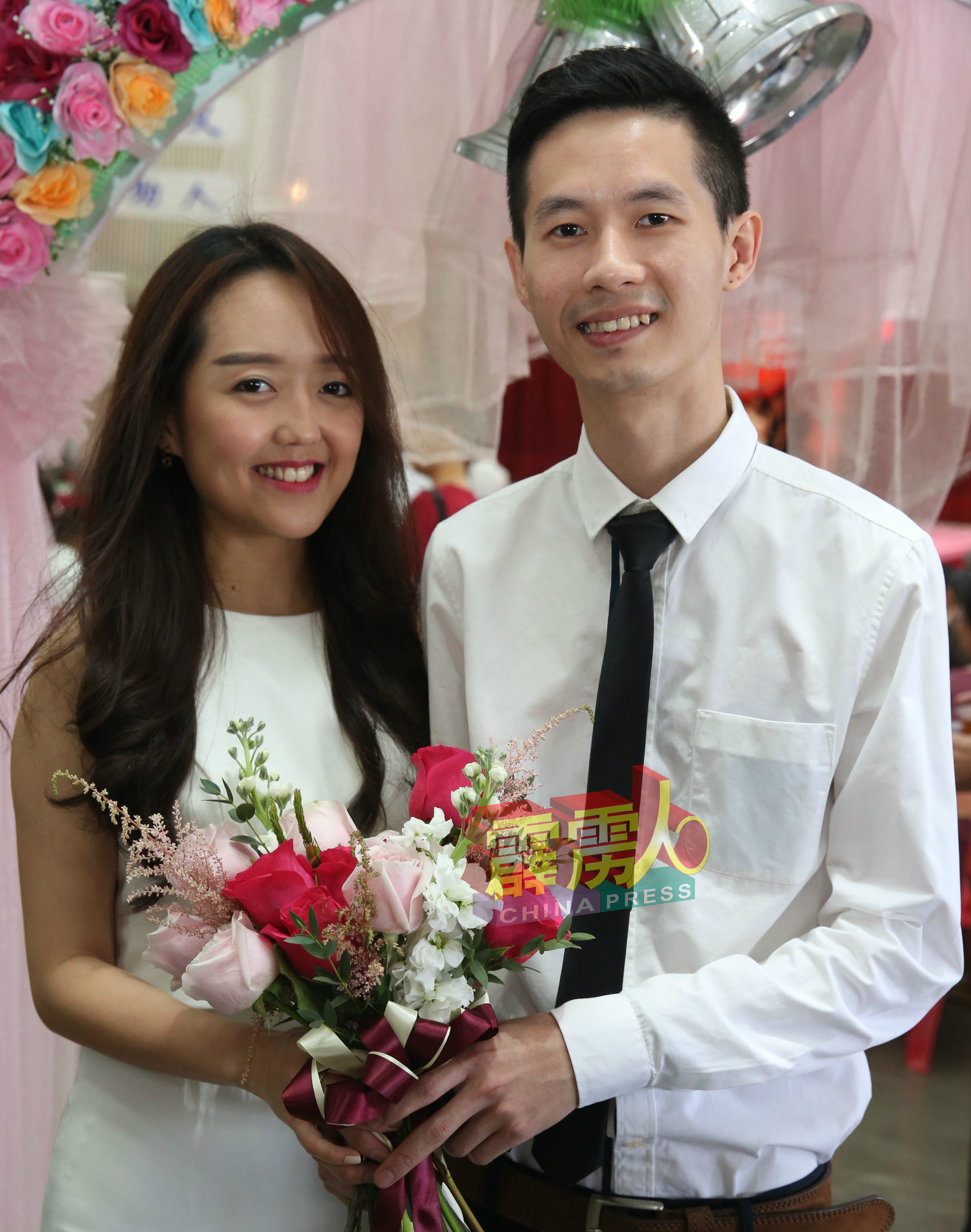 刘源胜与陈如婷。