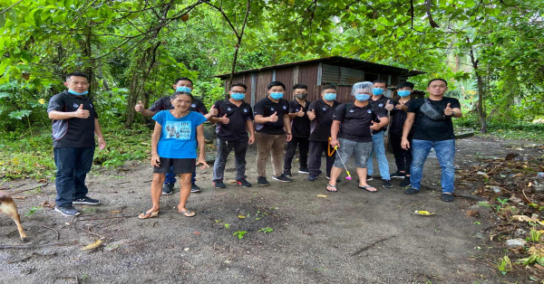 太平后廊人民社警公会队友向阿女伸出援手,让她度过难关。