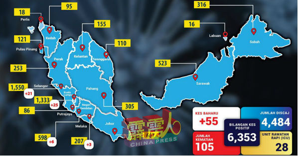 霹雳再无新增新冠肺炎确诊病例。