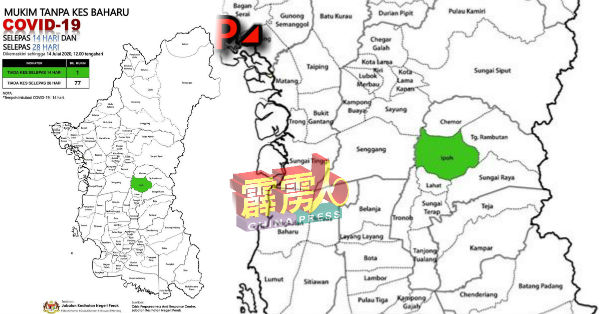 怡保逾14天无新例。