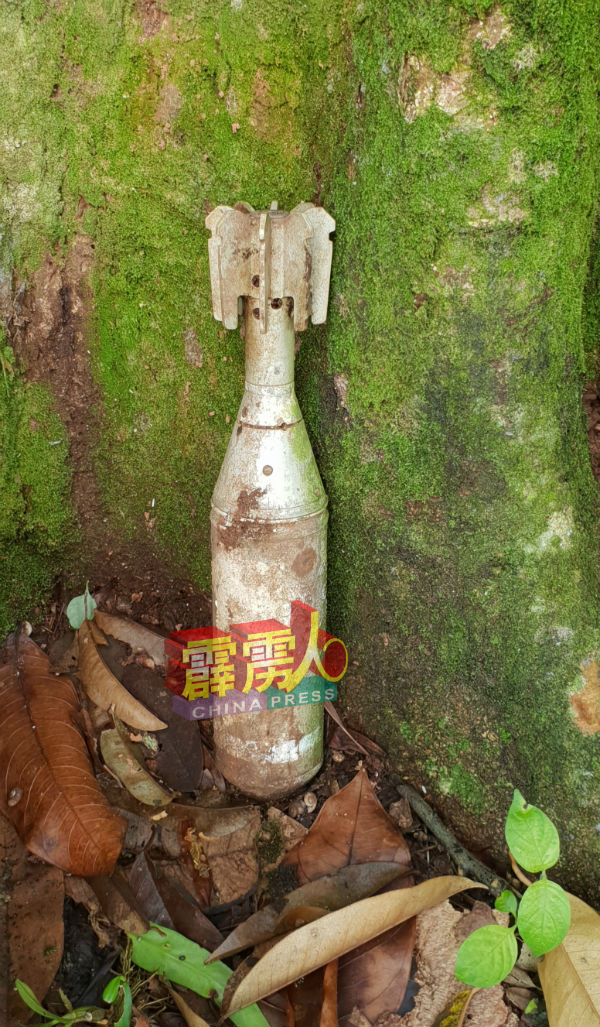 安邦附近的乌鲁皮亚农场，发现疑是第二次世界大战留下的炸弹。