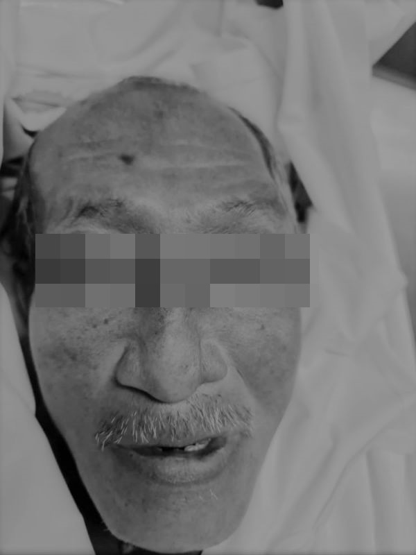 医院太平间促请这名死者的家属见报后，前来办理认理手续。