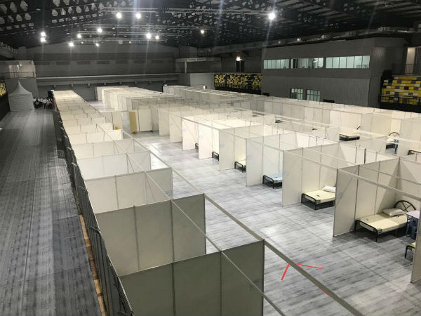 160个床位中,男女床位各80个床位。