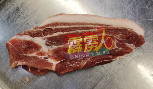 “中嘴肉”的肉质层次分明，颇具口感。