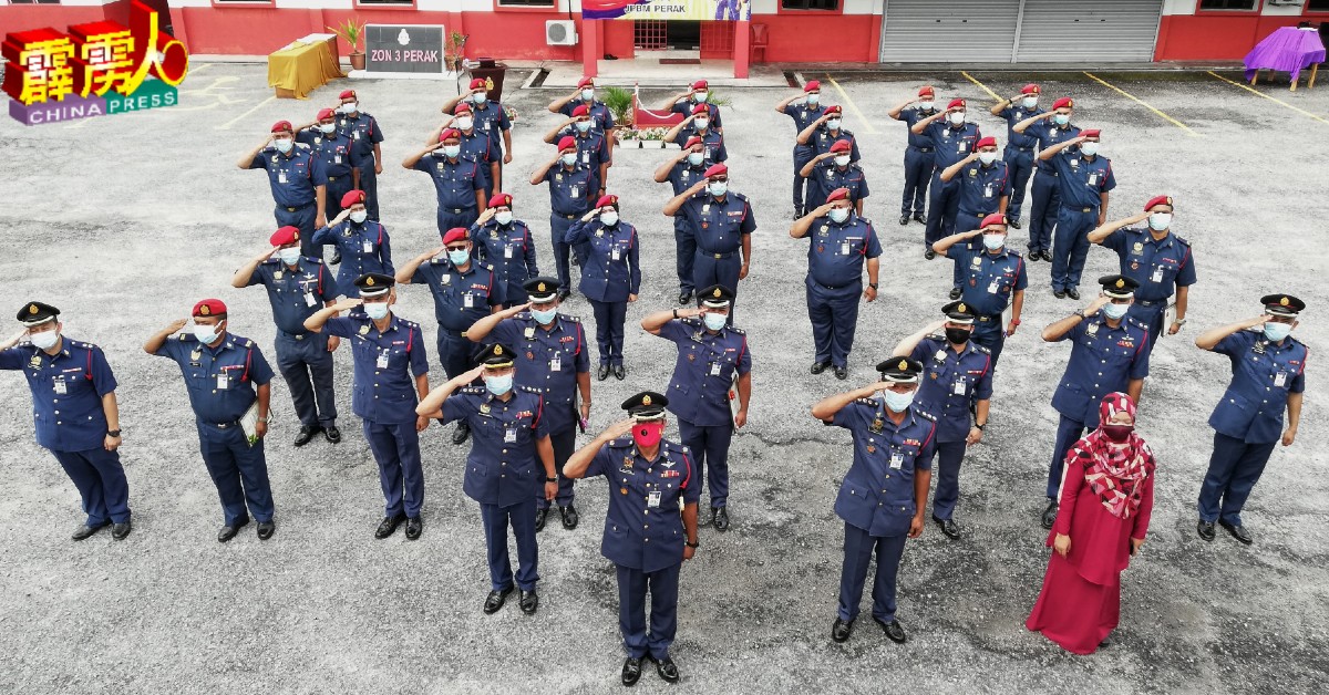 霹州消拯局第3区各代表举办2021年年度集会。