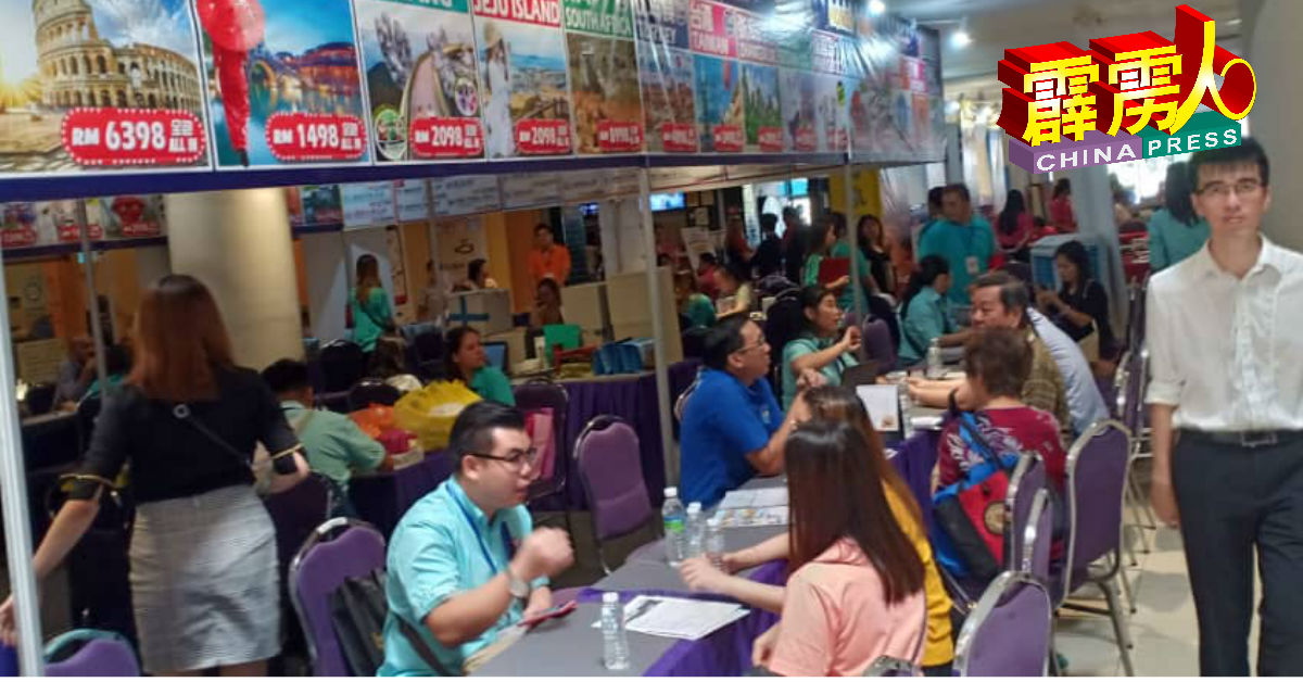 第12届霹雳国际旅游展2019吸引许多市民参观。