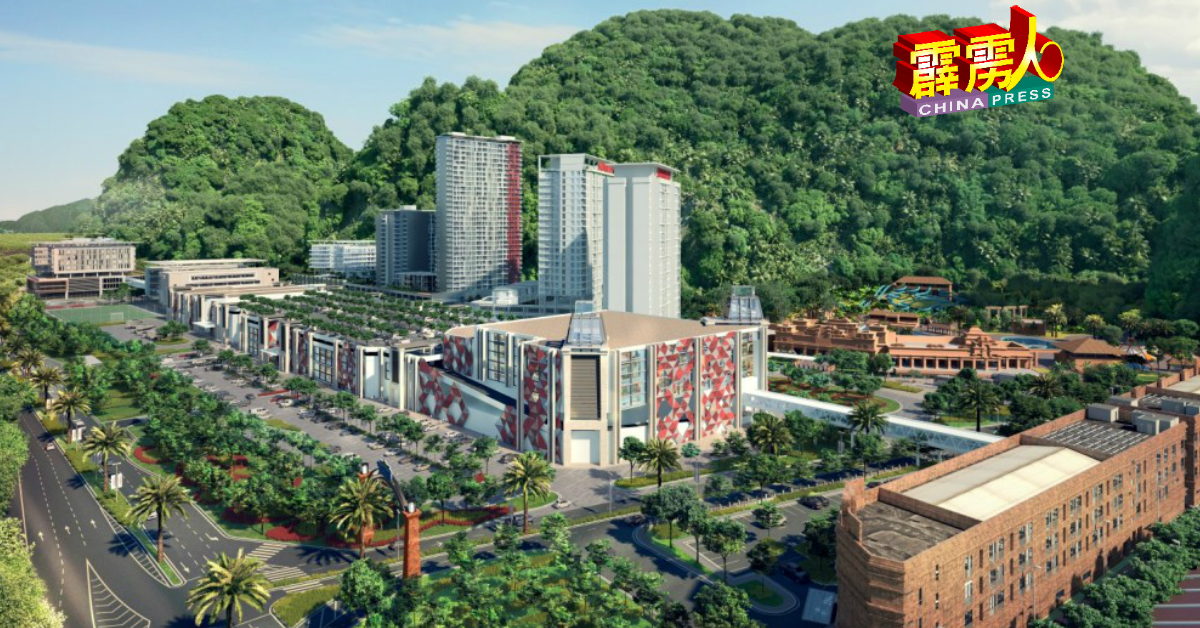 与目前安轩温泉公寓为邻的购物商场，也是计划中的部分，届时双威城将以全新面貌示人。
