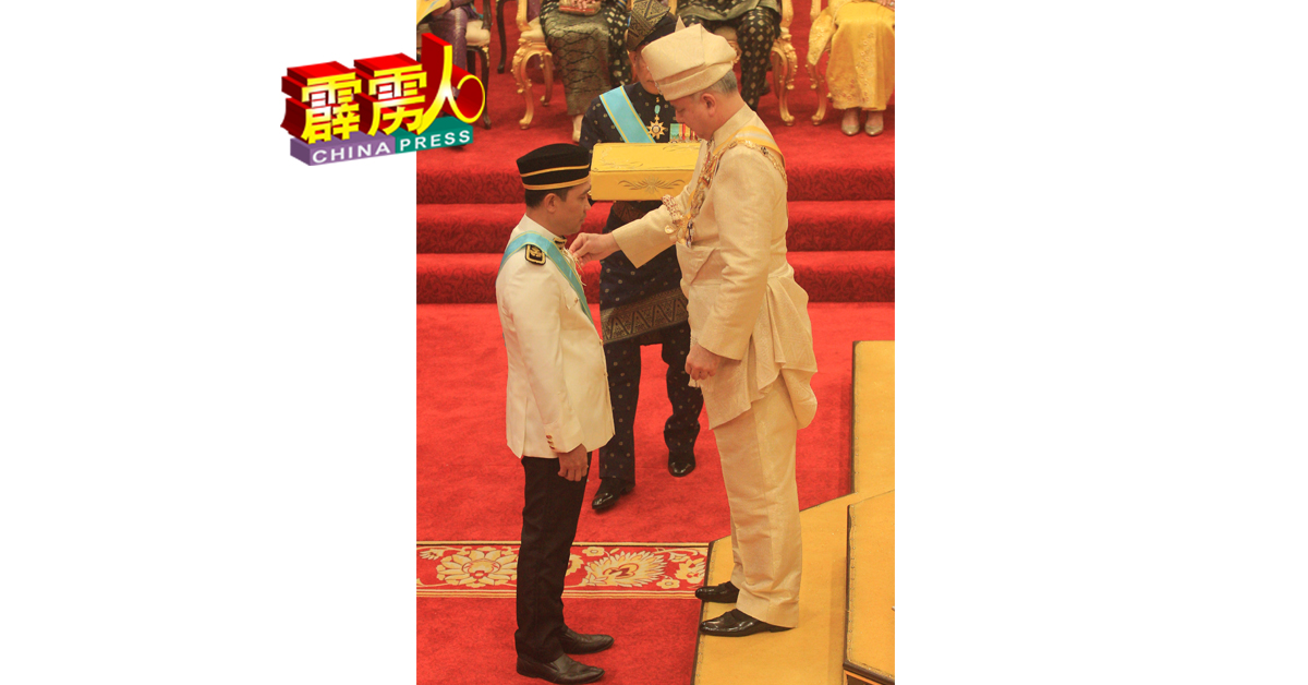 霹州行政议员尤努斯受封DPMP拿督勋衔。