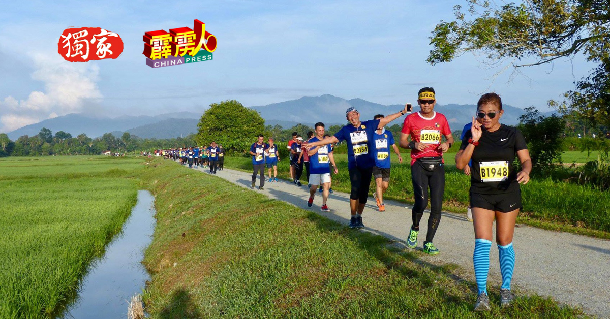 霹苏丹纳兹林沙华诞赛跑活动是国内其中一个受瞩目的赛跑活动，吸引世界各地好手报名。（档案照）