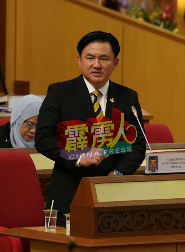 霹州行政議員楊祖強回應垃圾土埋場課題。