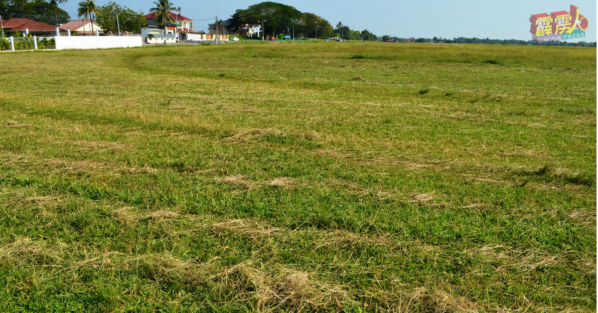 实兆远飞行草场逾25%的杂草已被清除。