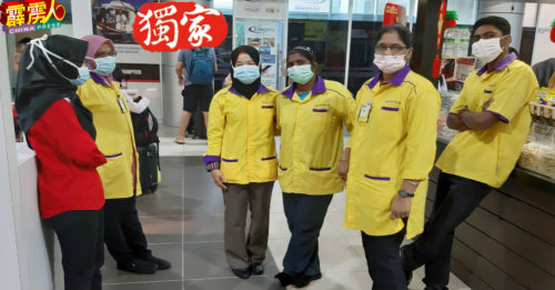 ◤武汉肺炎◢怡保机场  严谨把关