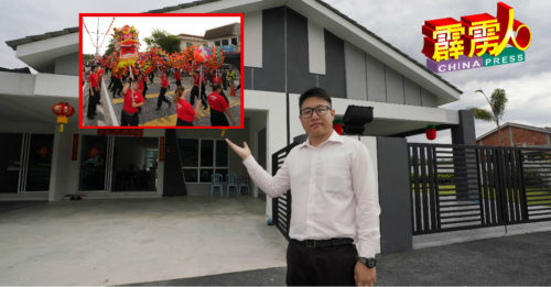 拿乞“城亿苑”​​ 516呎长龙大年初二晚同迎新春
