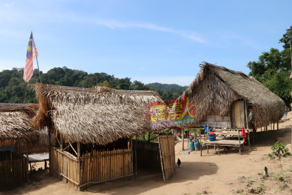 Jahai族的原住民部落的一利基建设施相当简陋。