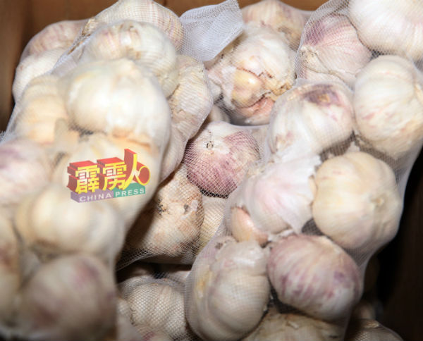 中国大蒜价格已水涨船高。