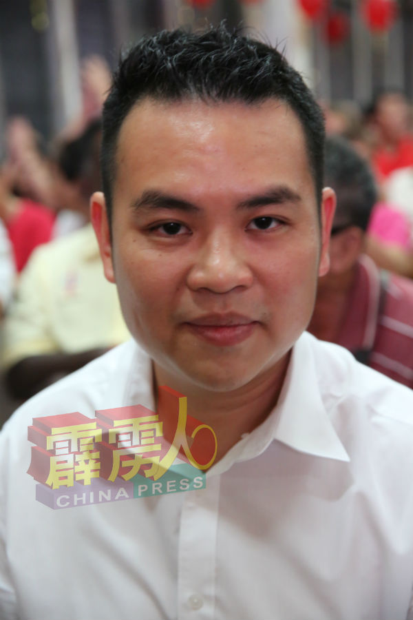 霹雳民主行动党宣传秘书张哲敏。