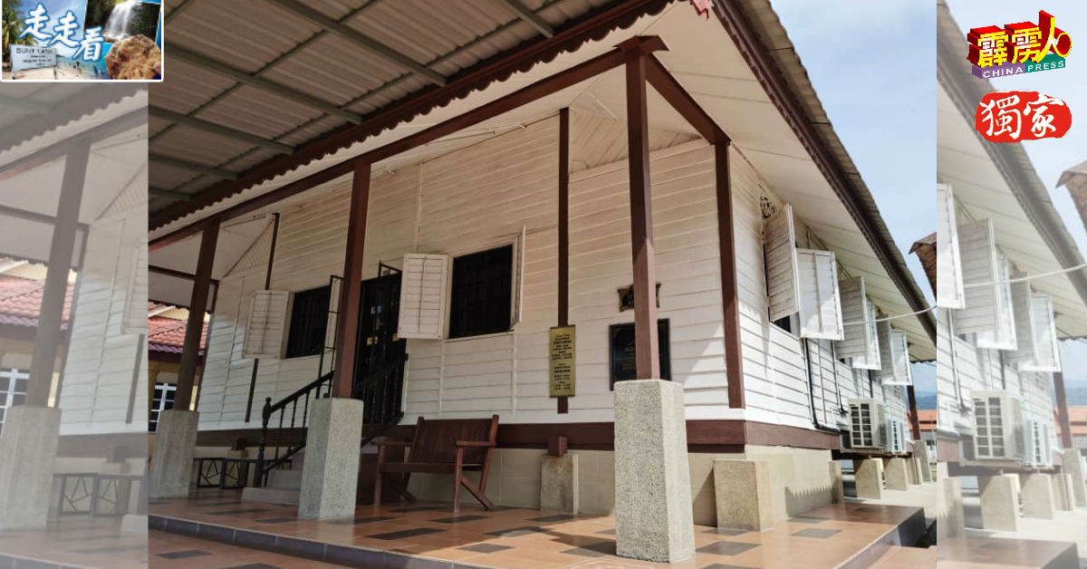 木威博物馆拥有高脚屋的特色，半水泥的建筑和米白色的外观，为该博物馆增添几分俐落和整洁。