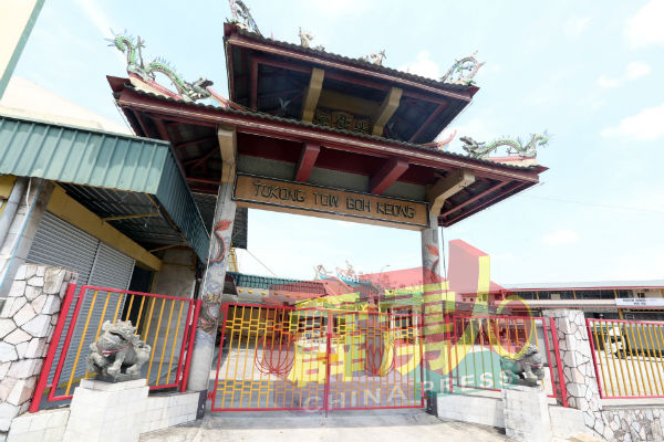 自政府落实管制令后，怡保斗母宫也暂停开放。