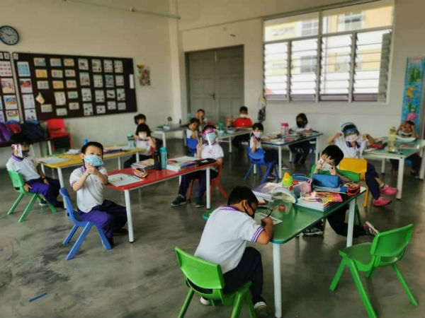 霹雳州内有部分幼园出现15%至30%的退学情况，怡保培南幼儿园则没面对如此情况。（受访者提供）