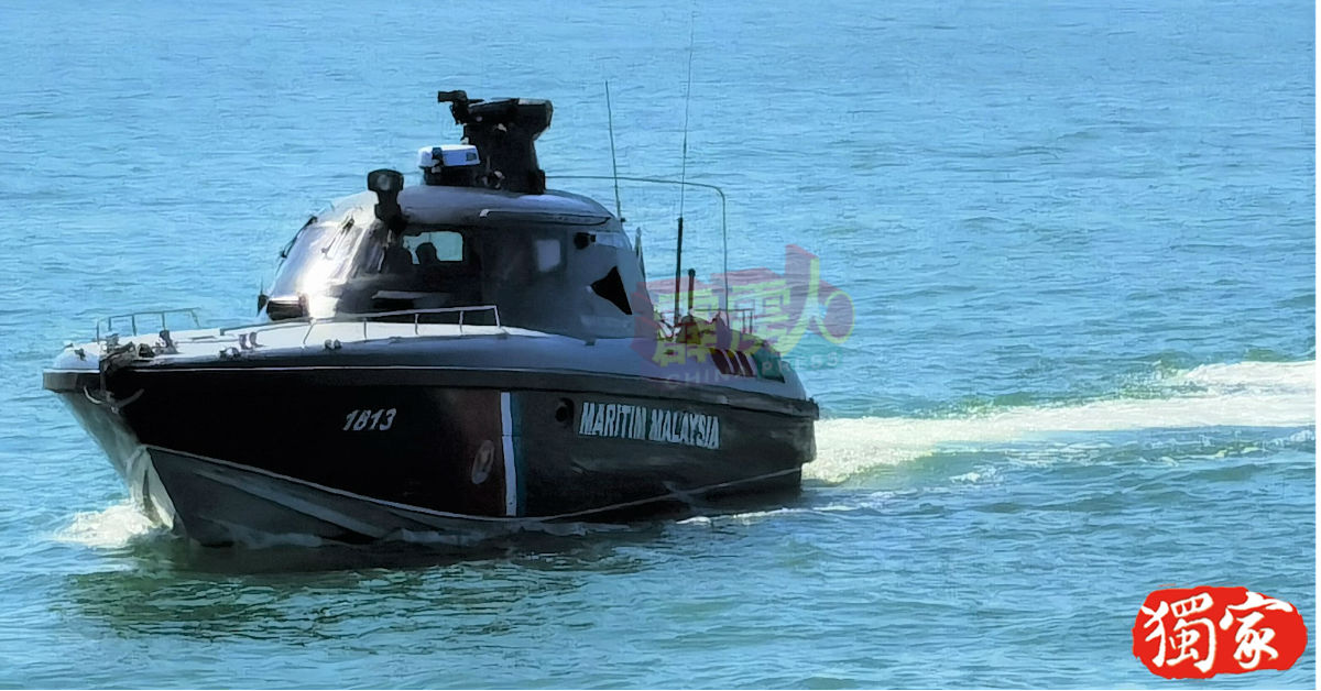 大马海事机构安排1艘时速每小时60海里的快艇，在霹雳州海域巡逻，可于最短时间内前往马印海域边界支援。