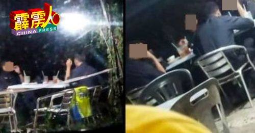 数警员食摊公然抽烟  怡保警区副主任：纪律调查