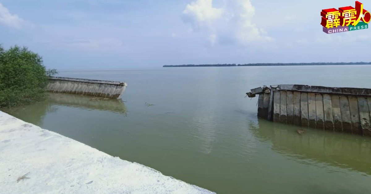 政府将拨款8760万令吉，在峇眼拿督沿河区建设石头海堤。