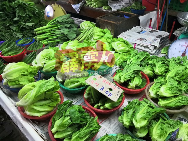 受访者告知，一些蔬菜如菜旦都出现涨价的情况。