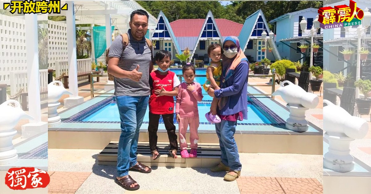 邦咯岛酒店和民宿业者均指迎来的游客是以家庭式居多。（图自Nipah Guesthouse Pangkor 面子书）