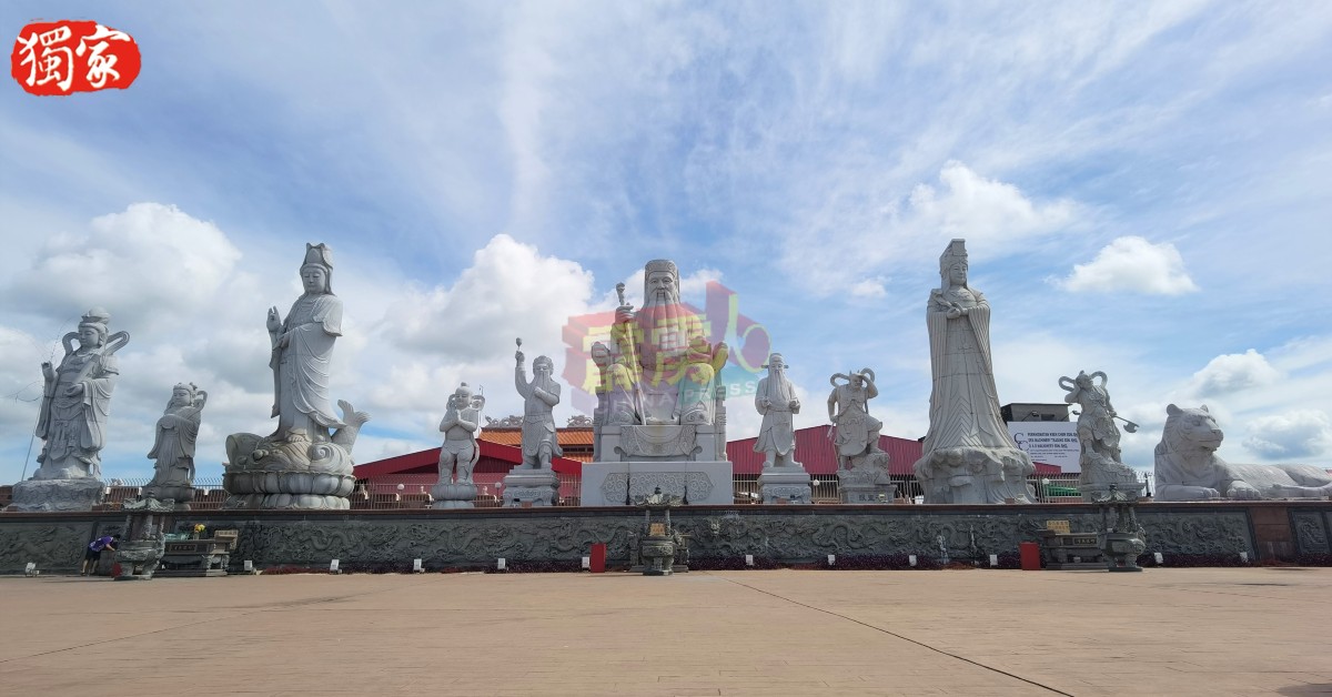巴西班尖品仙祠大伯公庙的地标,也是民众爱打卡的景点之一。