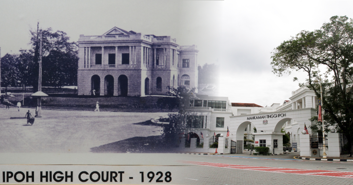 建于1928年的怡保高等法庭，至今依旧是许多重大案件审讯的地方。
