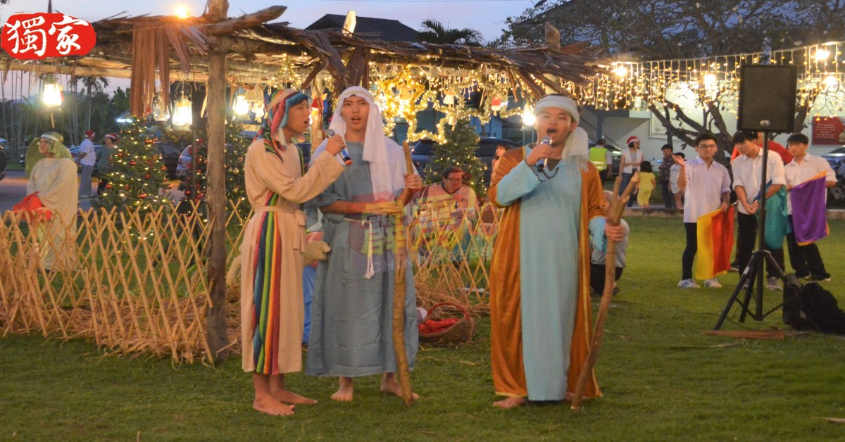 原计划的“璀璨圣诞夜” 圣诞文化街庆典活动，备有歌剧表演。（档案照）