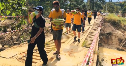 曼绒治安自救会   班台志愿消防队   放下节庆  急赈灾