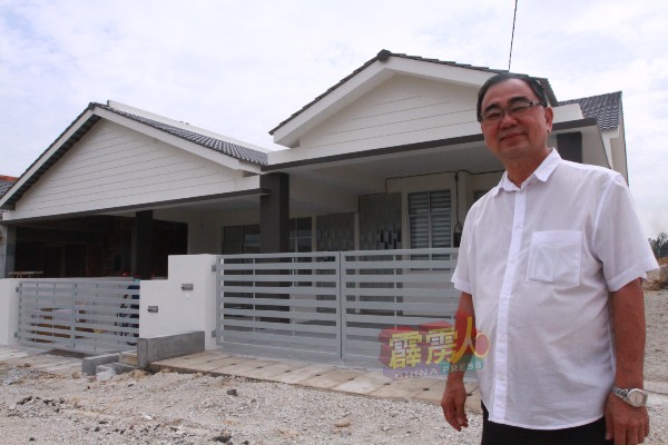 廖志明指出，Palm Green屋业发展计划是Cempaka Kasih有限公司首个推出的房屋计划。
