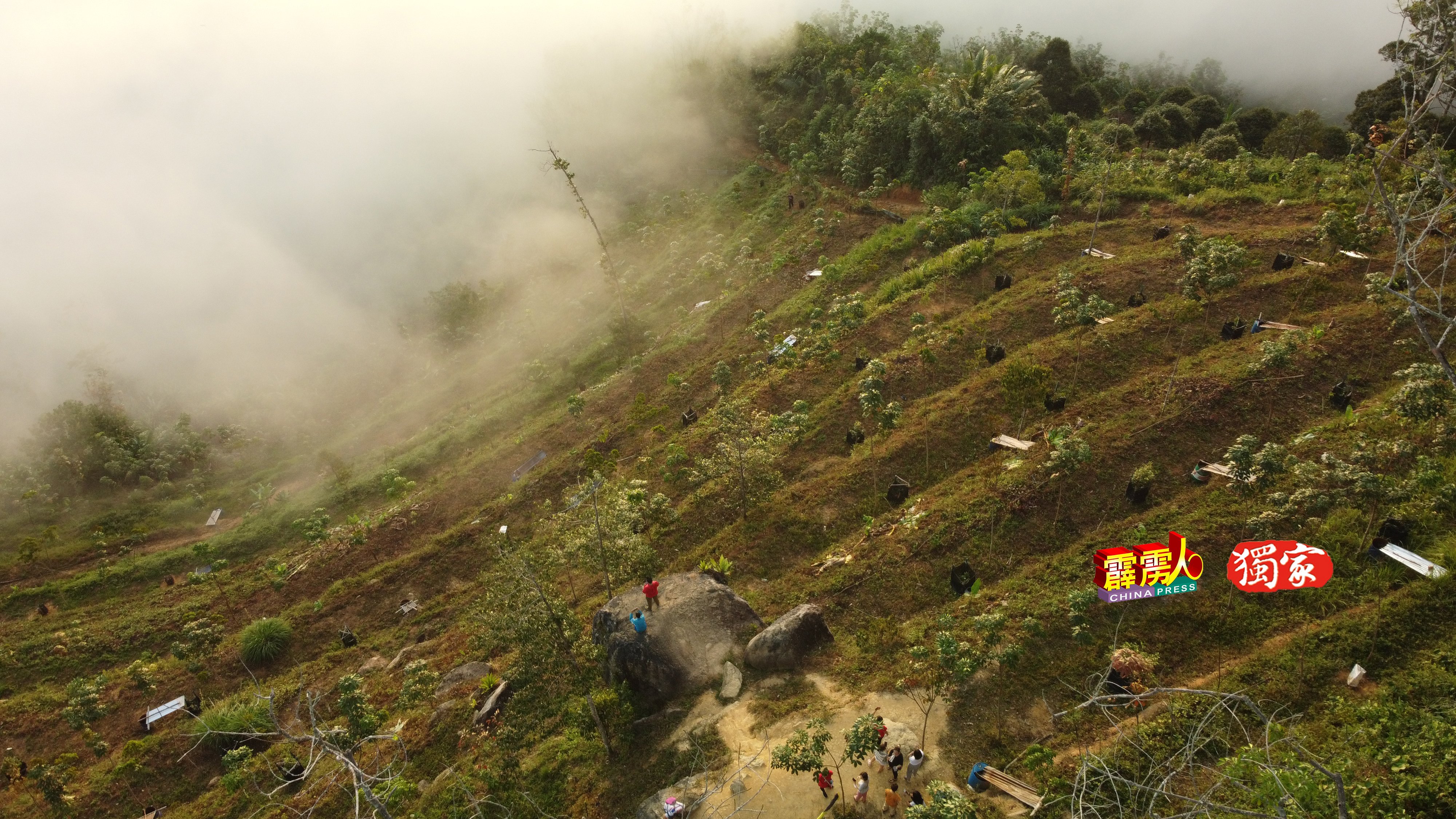 如果想看云海，却又不想挑战有难度的高山，利民加地山值得一探。