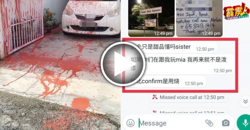 妹在新国当借贷担保人 连累姐家遭阿窿泼红漆