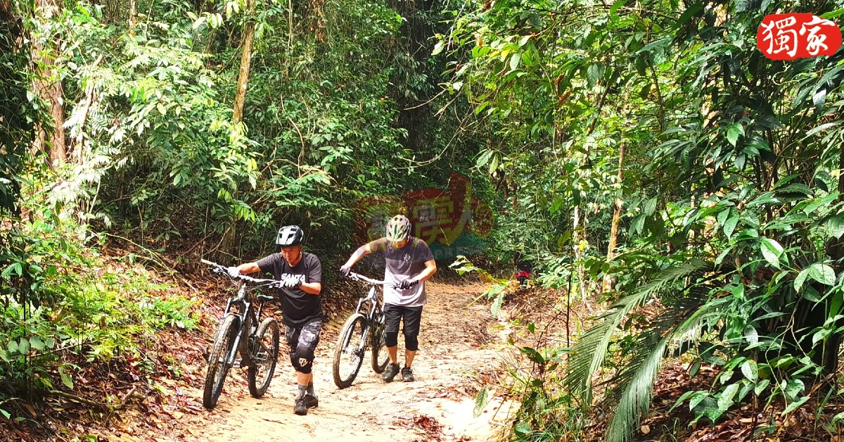 红土坎300山也是越野脚踏车爱好者挑战、训练和举办越野比赛的地点之一。