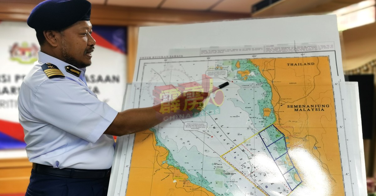 汉巴里指该艘印尼货船是在浮罗交怡海域处失事。