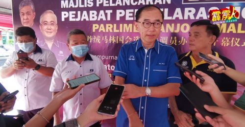 无论候选人自那个国阵成员党 马汉顺：皆全力支持！