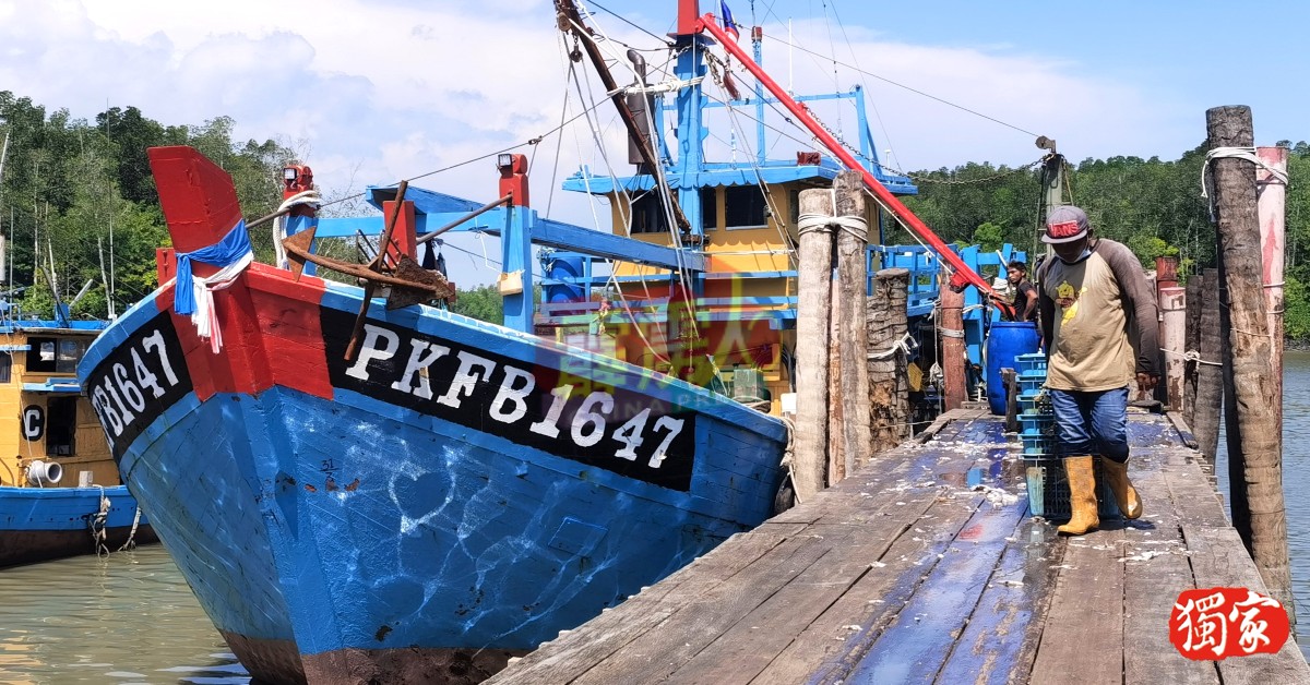 数月前各自返国和家人团聚的外劳，如今都已重返大马，恢復出海捕鱼日常。