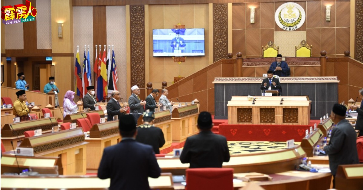 黄天荣呼吁州务大臣召开特别州议会，寻求议会修改霹雳州宪法，以纳入反跳槽条文，限制民选州议员在中选后跳槽。