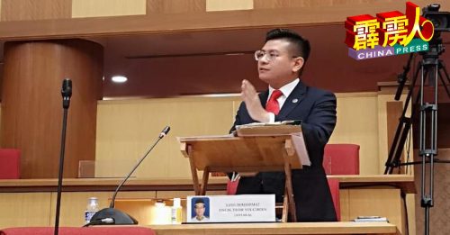 原任行动党阿斯达卡州议员  张宇晨不参与竞选  专注法建事业