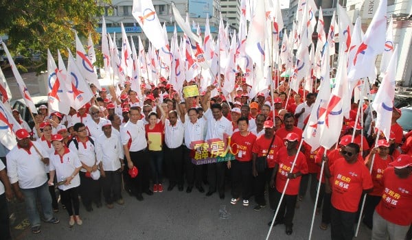 大选终於来了，又到了各阵营竞选拉选票之时。（档案照）