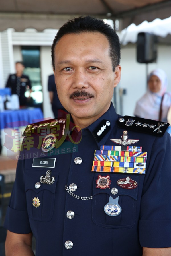 霹州总警长拿督莫哈末尤斯里。