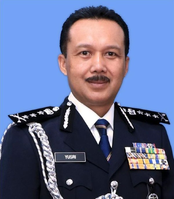 霹雳州总警长拿督莫哈末尤斯里。