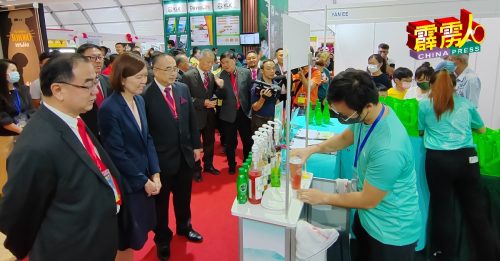 “霹雳商贸展销会2022”成功！ 廖志明：逾6万人访商贸展销会