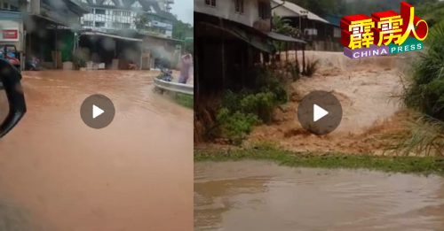 午后豪雨太强了 金马仑冷力也水劫