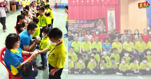 班台德教会振台阁   举行第四届弟子规德育班开笔礼