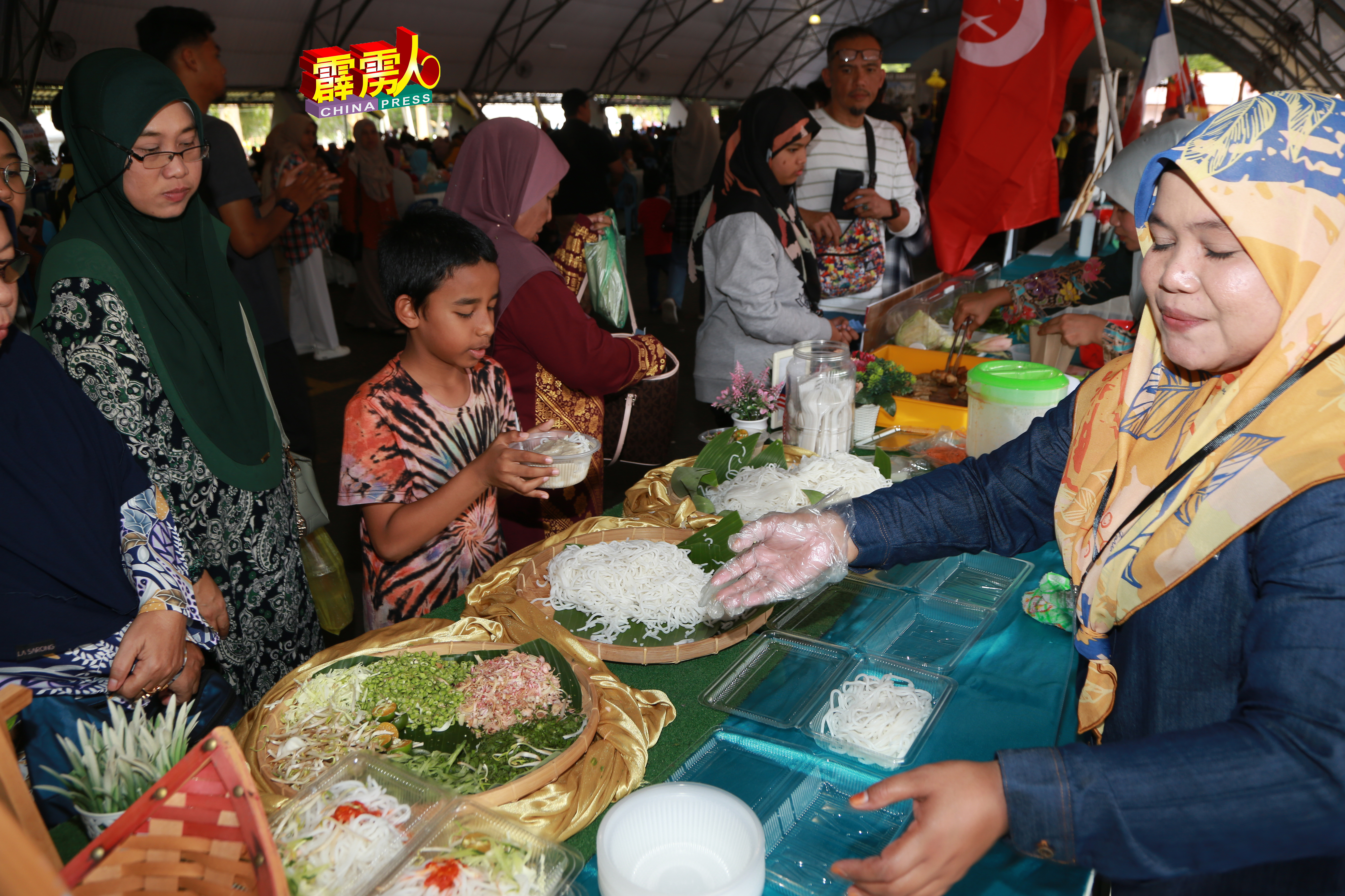 吉兰丹州的叻沙受到民众的欢迎。
