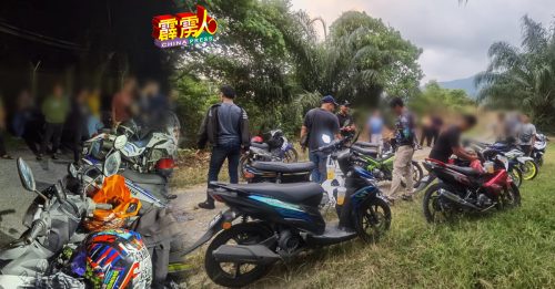 请别胡乱改装摩哆！ 警方取缔20违规骑士